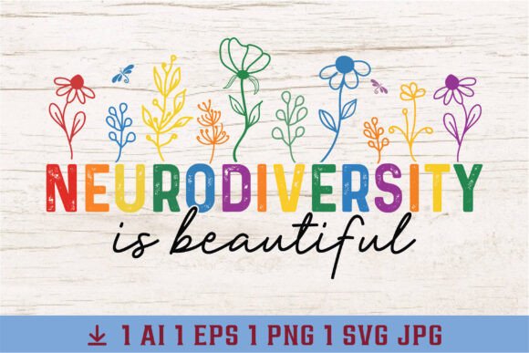 Autism, Neurodiversity is SVG Beautiful