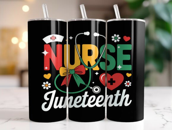 Black History Nurse Coquette Tumbler