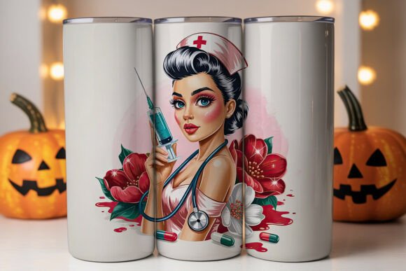 Glam Nurse 20oz Tumbler Wrap