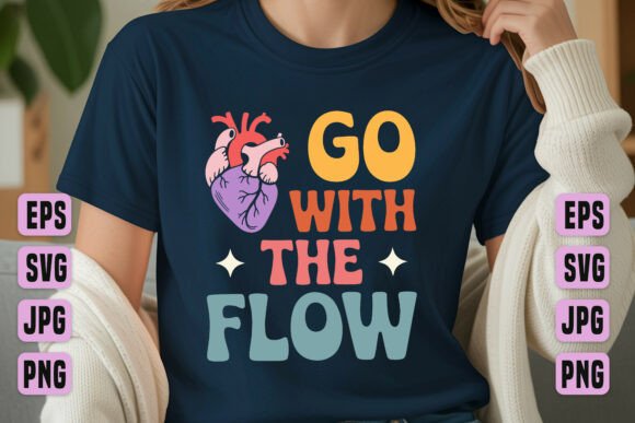 Go with the Flow ICU Nurse Shirt