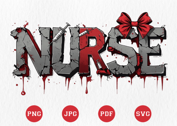 Halloween Nurse PNG Coquette Bow T Shirt