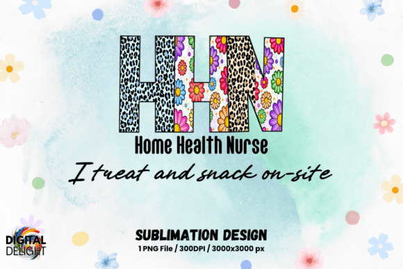 Home Health Nurse Sublimation