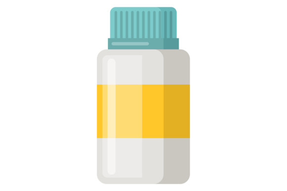 Plastic Bottle with Medical Treatment. P